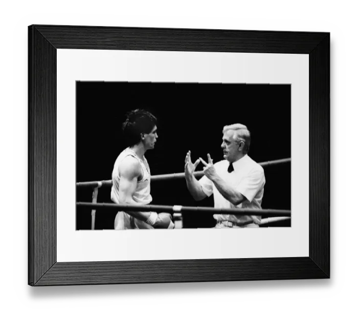 Framed Print : Brisbane Commonwealth Games - Boxing