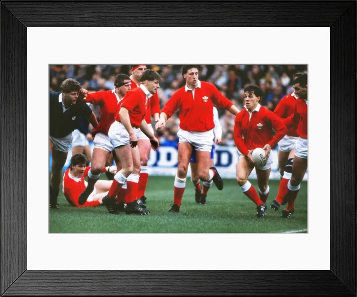 Framed Print : 5N 1989: Scotland 23 Wales 7 Framed Print : 5N 1989: Scotland 23 Wales 7