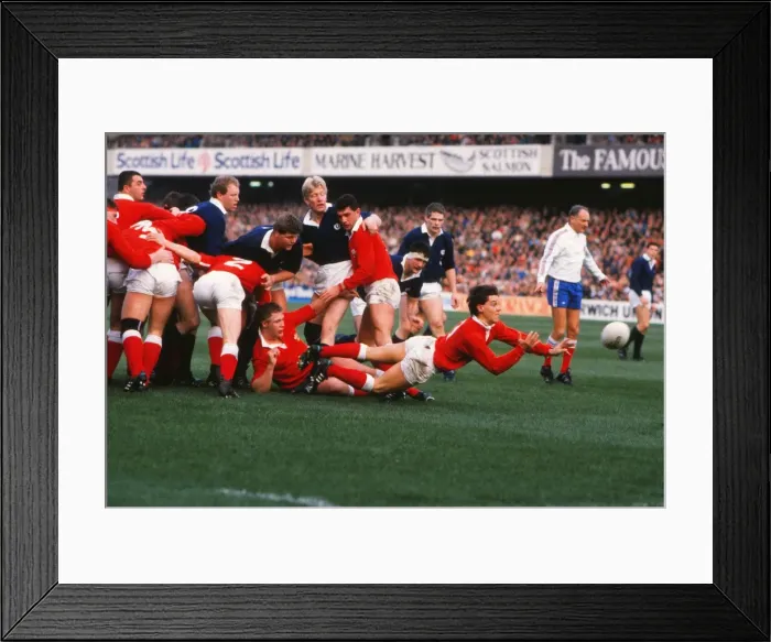 Framed Print : 5N 1989: Scotland 23 Wales 7 Framed Print : 5N 1989: Scotland 23 Wales 7