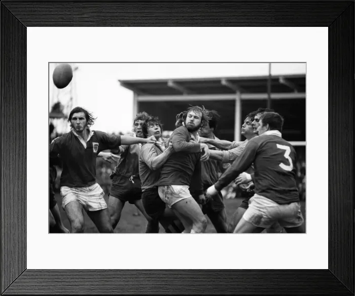 Framed Print : Llanelli 28 Australia 28
