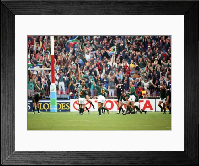 Framed Print : RWC Final: SA 15 NZ 12 [aet]