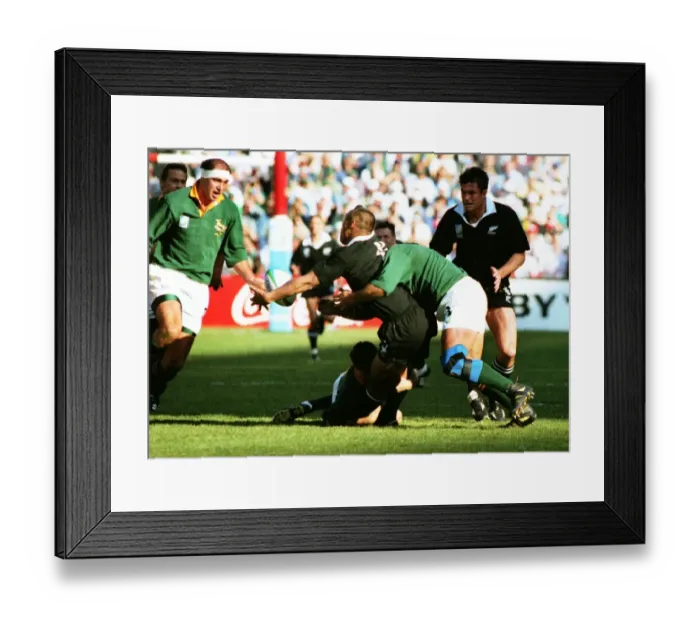 Framed Print : RWC Final: SA 15 NZ 12 [aet]