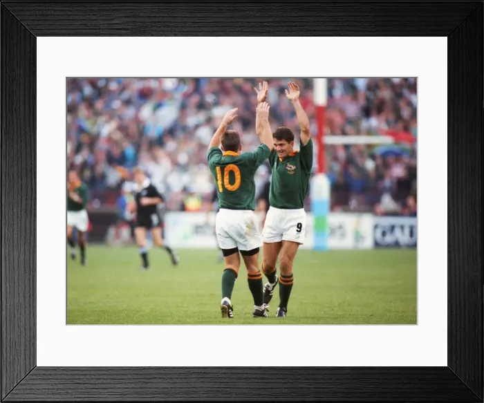 Framed Print : RWC Final: SA 15 NZ 12 [aet]