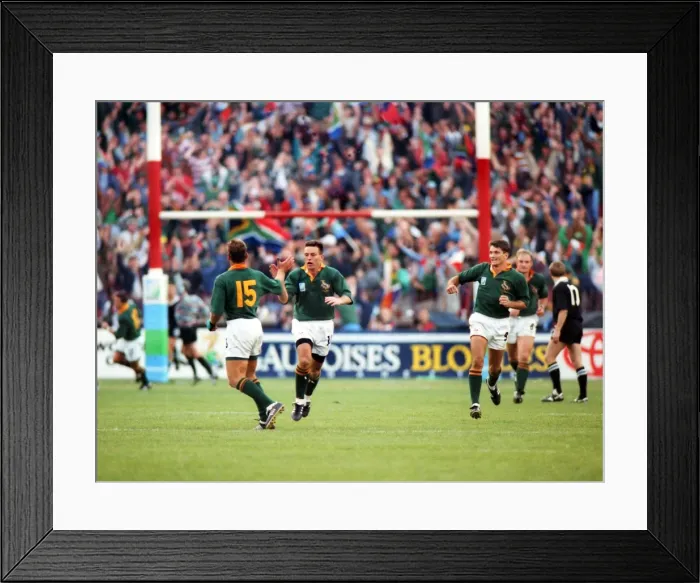 Framed Print : RWC Final: SA 15 NZ 12 [aet]