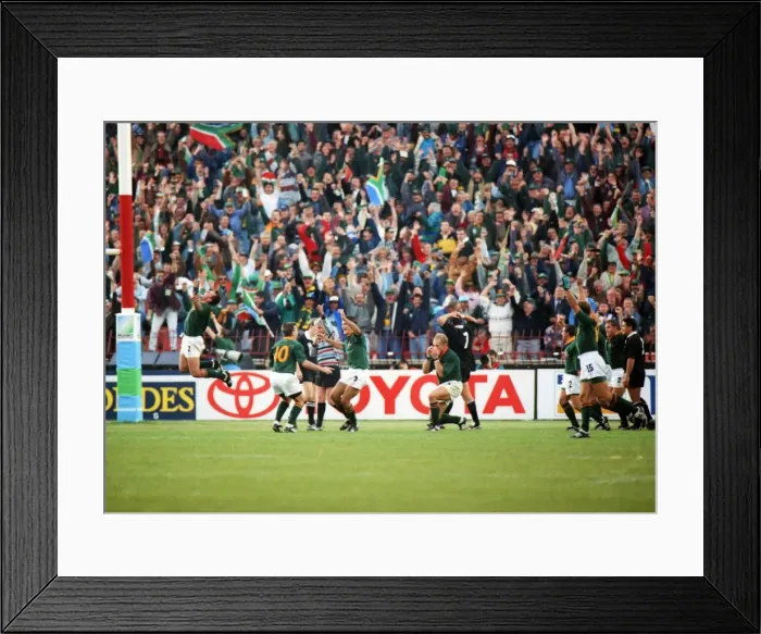 Framed Print : RWC Final: SA 15 NZ 12 [aet]