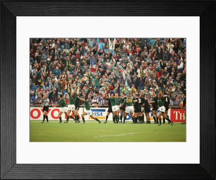 Framed Print : RWC Final: SA 15 NZ 12 [aet]