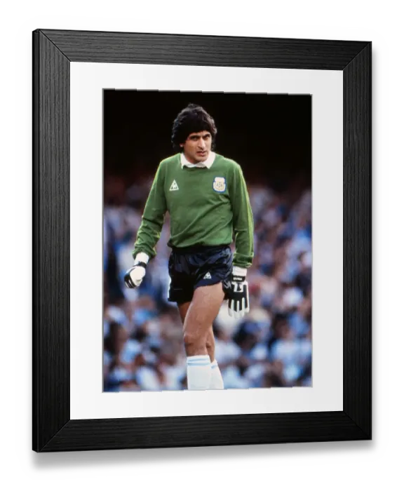 Framed Print : WC82 Grp 3: Argentina 0 Belgium 1