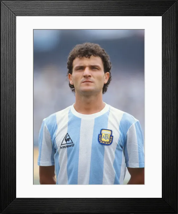 Framed Print : WC86 Grp A: Argentina 2 Bulgaria 0 Framed Print : WC86 Grp A: Argentina 2 Bulgaria 0