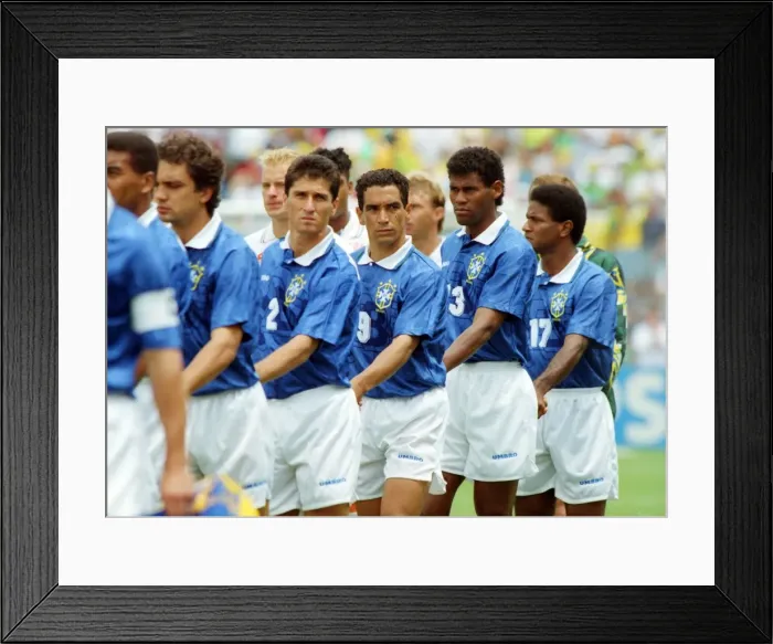 Framed Print : WC94 QF: Holland 2 Brazil 3 Framed Print : WC94 QF: Holland 2 Brazil 3