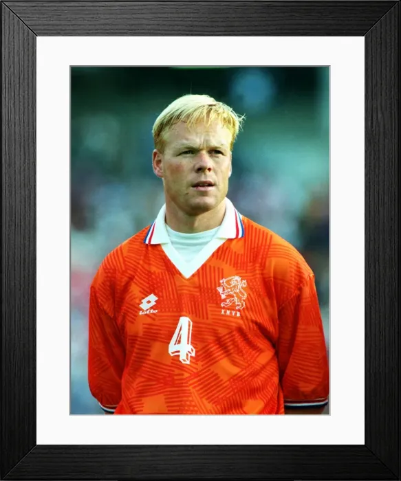 Framed Print : Euro92 SF: Denmark 2* Holland 2 [Den. win 5-4 pens]