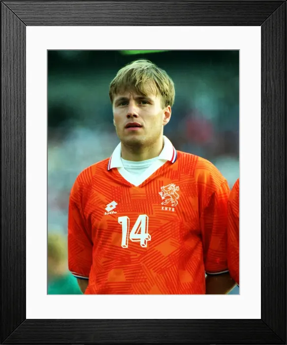Framed Print : Euro92 SF: Denmark 2* Holland 2 [Den. win 5-4 pens]