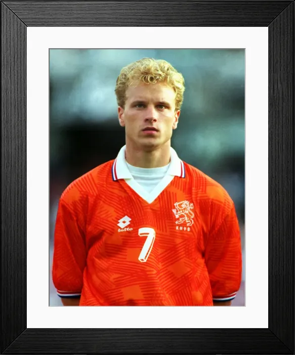Framed Print : Euro92 SF: Denmark 2* Holland 2 [Den. win 5-4 pens]