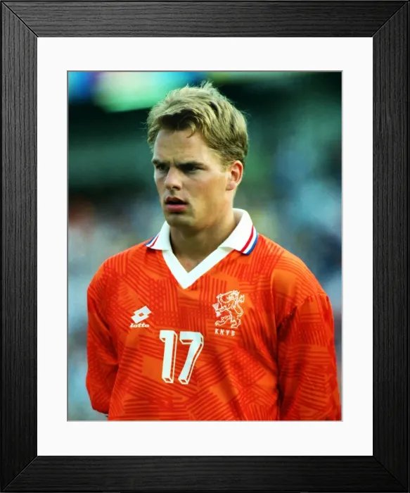 Framed Print : Euro92 SF: Denmark 2* Holland 2 [Den. win 5-4 pens]