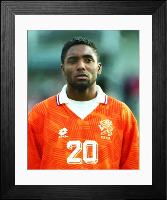 Framed Print : Euro92 SF: Denmark 2* Holland 2 [Den. win 5-4 pens]