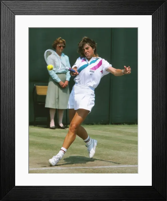 Framed Print : Wimbledon Championships - Womens Singles Framed Print : Wimbledon Championships - Womens Singles