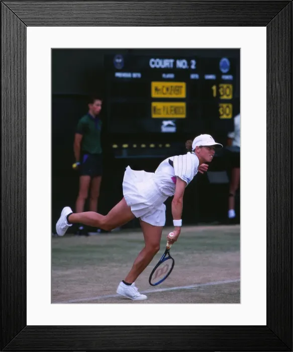 Framed Print : Wimbledon Championships - Womens Singles Framed Print : Wimbledon Championships - Womens Singles