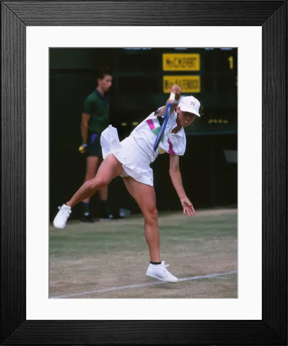 Framed Print : Wimbledon Championships - Womens Singles Framed Print : Wimbledon Championships - Womens Singles