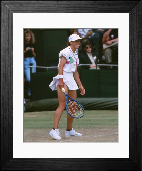 Framed Print : Wimbledon Championships - Womens Singles Framed Print : Wimbledon Championships - Womens Singles