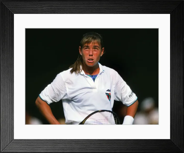 Framed Print : Wimbledon Championships - Womens Singles Framed Print : Wimbledon Championships - Womens Singles