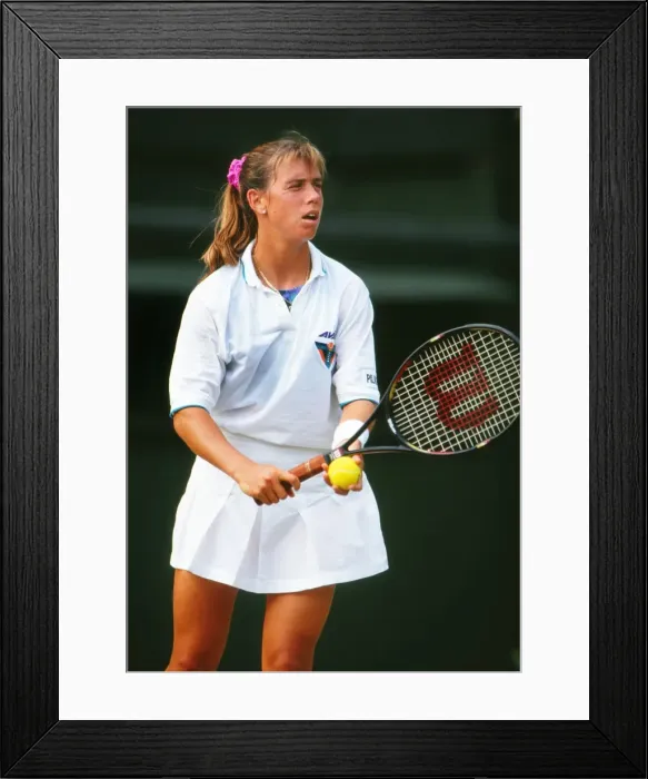 Framed Print : Wimbledon Championships - Womens Singles Framed Print : Wimbledon Championships - Womens Singles