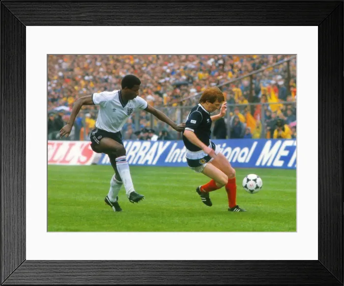 Framed Print : Rous Cup: Scotland 1 England 0