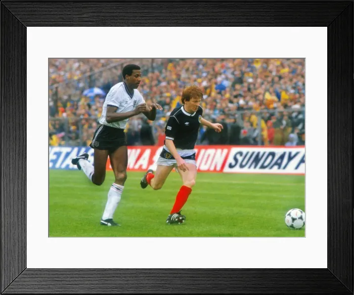 Framed Print : Rous Cup: Scotland 1 England 0