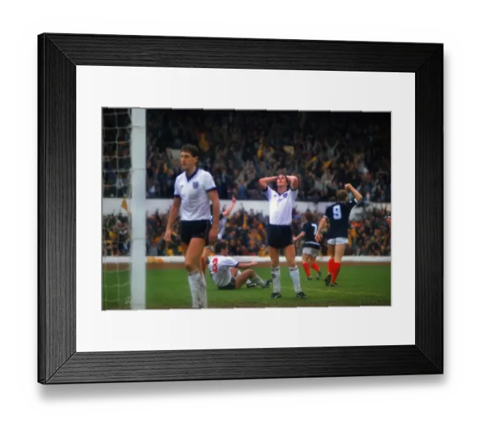 Framed Print : Rous Cup: Scotland 1 England 0 Framed Print : Rous Cup: Scotland 1 England 0
