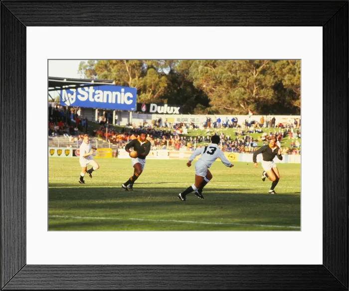 Framed Print : 1st Test: SA 33 England 15