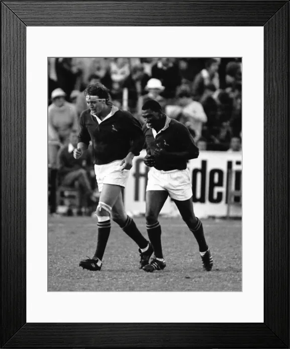 Framed Print : 1st Test: SA 33 England 15