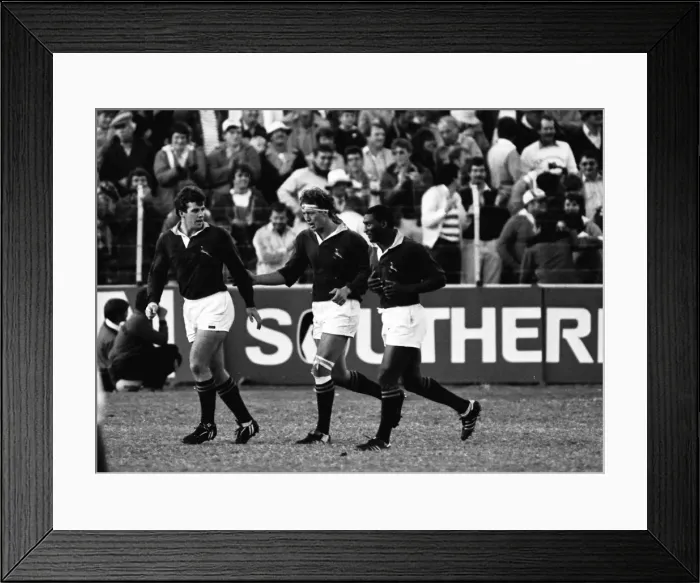 Framed Print : 1st Test: SA 33 England 15