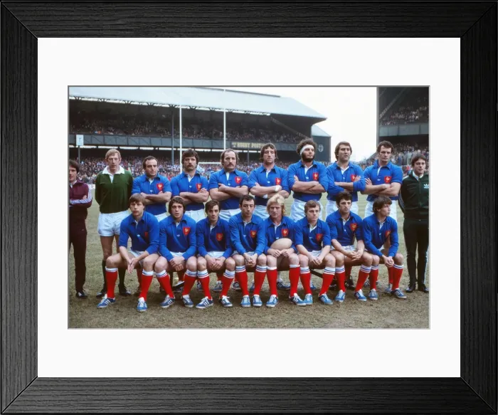 Framed Print : 5N1979: England 7 France 6 Framed Print : 5N1979: England 7 France 6