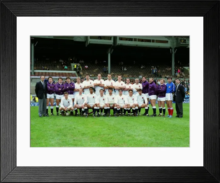 Framed Print : 5N1990: England 23 Ireland 0