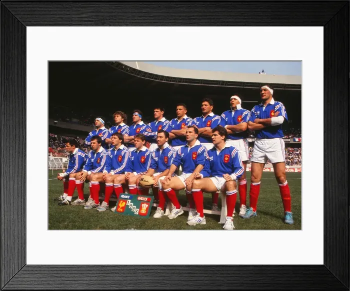 Framed Print : 5N1993: France 26 Wales 10 Framed Print : 5N1993: France 26 Wales 10