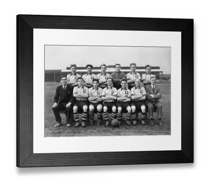Framed Print : Newport County - 1950 / 51 Framed Print : Newport County - 1950 / 51