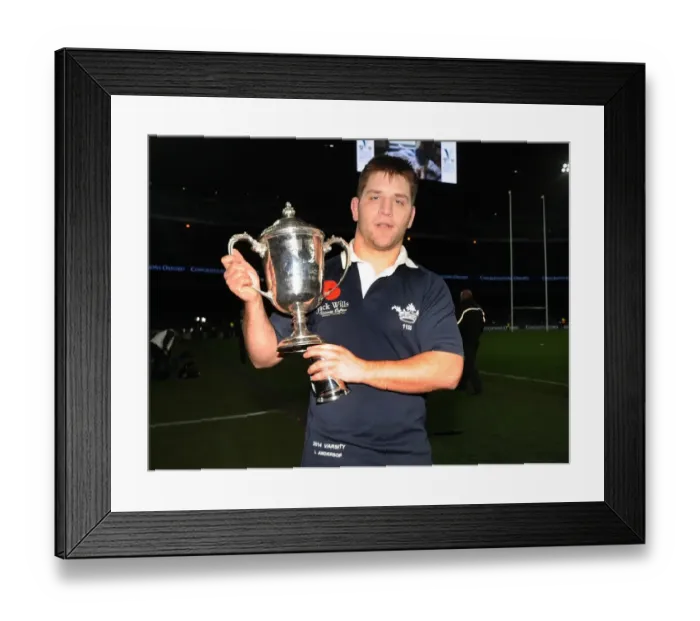 Framed Print : Varsity Match: Oxford 43 Cambridge 6 Framed Print : Varsity Match: Oxford 43 Cambridge 6