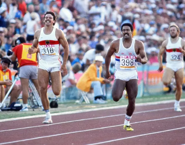 Daley Thompson and Jurgen Hingsen - 1984 Los Angeles Olympics
