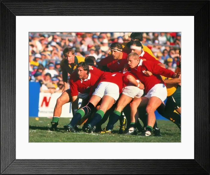Framed Print : 2nd Test: Australia 12 Lions 19