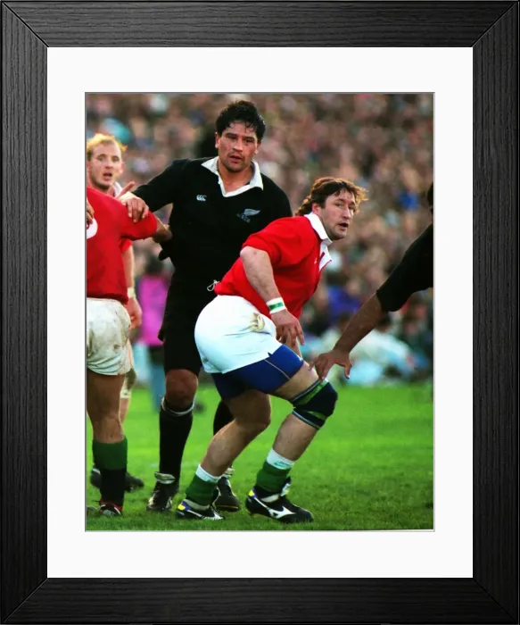 Framed Print : 2nd Test: NZ 7 Lions 20