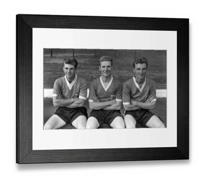 Framed Print : Cheesebrough, Walsh, Norman - Leicester City Framed Print : Cheesebrough, Walsh, Norman - Leicester City