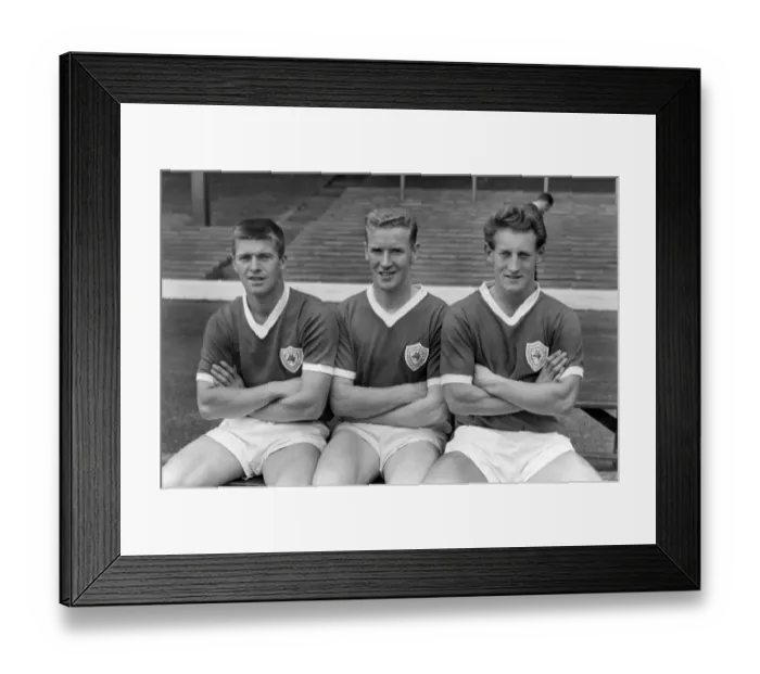 Framed Print : Cheesebrough, Walsh, Riley - Leicester City