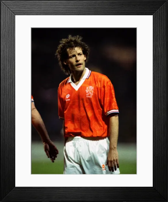 Framed Print : WC94 Qual: England 2 Netherlands 2