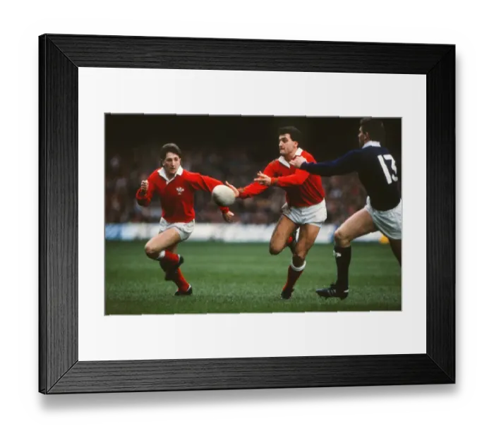 Framed Print : 5N1988: Wales 25 Scotland 20 Framed Print : 5N1988: Wales 25 Scotland 20
