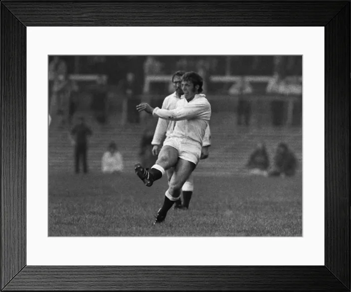 Framed Print : Keith Billy Bushell - England XV