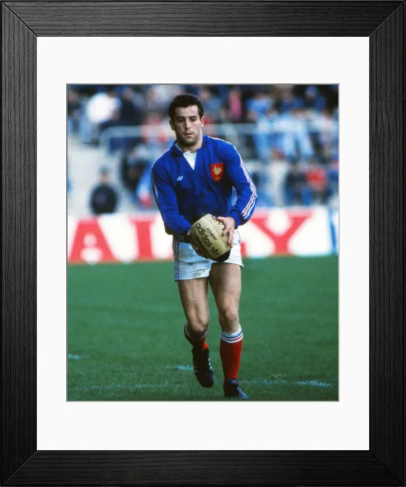 Framed Print : 2nd Test: France 16 NZ 3 Framed Print : 2nd Test: France 16 NZ 3