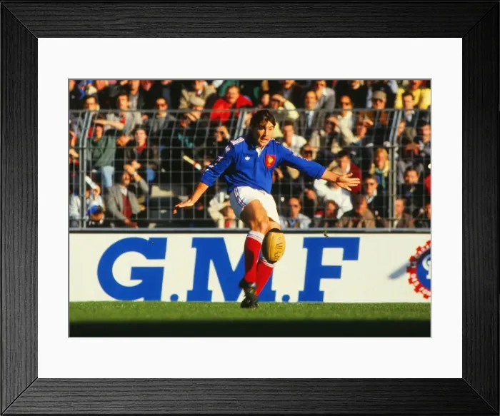 Framed Print : 2nd Test: France 16 NZ 3