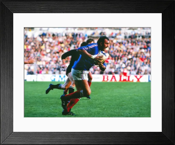 Framed Print : 2nd Test: France 16 NZ 3