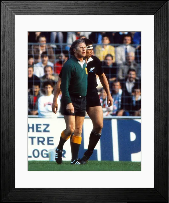 Framed Print : 2nd Test: France 16 NZ 3 Framed Print : 2nd Test: France 16 NZ 3
