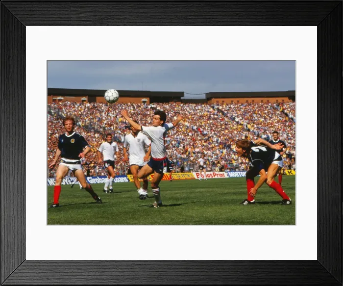 Framed Print : Scotland 0 England 0