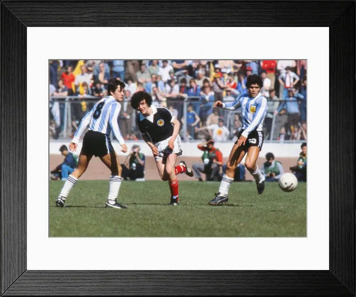 Framed Print : Scotland 1 Argentina 3 Framed Print : Scotland 1 Argentina 3
