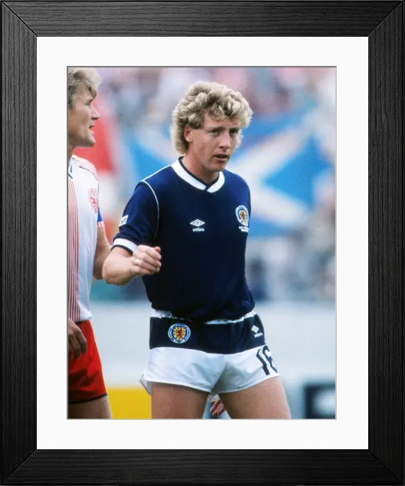 Framed Print : WC86 Grp E: Scotland 0 Denmark 1 Framed Print : WC86 Grp E: Scotland 0 Denmark 1